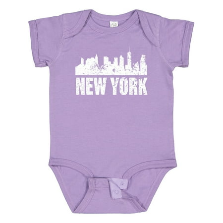 

Inktastic New York Skyline Grunge Gift Baby Boy or Baby Girl Bodysuit
