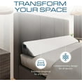 thumbnail image 5 of Kolbs Bed Gap Filler, Headboard Pillow, Modern Stylish bed wedge pillow for headboard, Twin Size, Full Size, 5 of 9