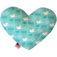 thumbnail image 1 of Peace And Hannukah 6 Inch Heart Dog Toy, 1 of 1