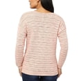 thumbnail image 3 of Leo & Nicole Women's Pointelle Sweater, 3 of 4