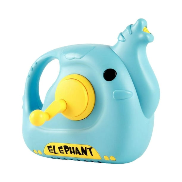 Juguete de baño para bebé, rociador de agua con manivela para ducha infantil Azul