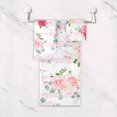 thumbnail image 4 of Coolnut 3 PCS Towel Gorgeous & Elegant Flowers Cotton Bath Towel Set (1 Bath Towel, 1 Hand Towel, 1 Washcloth) for Bathroom, Super Soft and Quick Dry Towels, 4 of 6