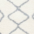 thumbnail image 3 of SAFAVIEH Venus Jonah Abstract Geometric Shag Area Rug, 8' x 10', Ivory/Grey, 3 of 6