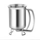 thumbnail image 1 of Dispensador de masa para panqueques, vertedor gourmet de acero inoxidable, perfecto para hornear muffins, waffles, pasteles y magdalenas, dispensador antigoteo., 1 of 8