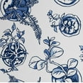 thumbnail image 1 of S4Sassy Self-Stick Decorative Wallpaper, Botanical Wall Paper, Textured Vinyl Waterproof Contact Paper, Blue, 25"X 120" Removable Renter Friendly Walls Covering For Bedroom, Dining Room, 1 of 8