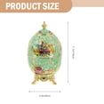 thumbnail image 2 of Shisuyan Delicate Toothpick Storage Box Dental Floss Toothpick Case for Home (Green), 2 of 8