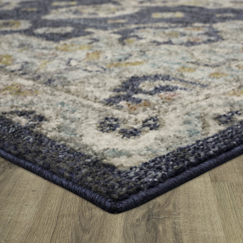 Mohawk Home Huffman Indoor Ornamental Area Rug, Blue, 1'11" x 3'