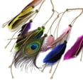 thumbnail image 3 of Diadema con Borlas Y Plumas de Pavo jinwen Boho Tassel, 3 of 4