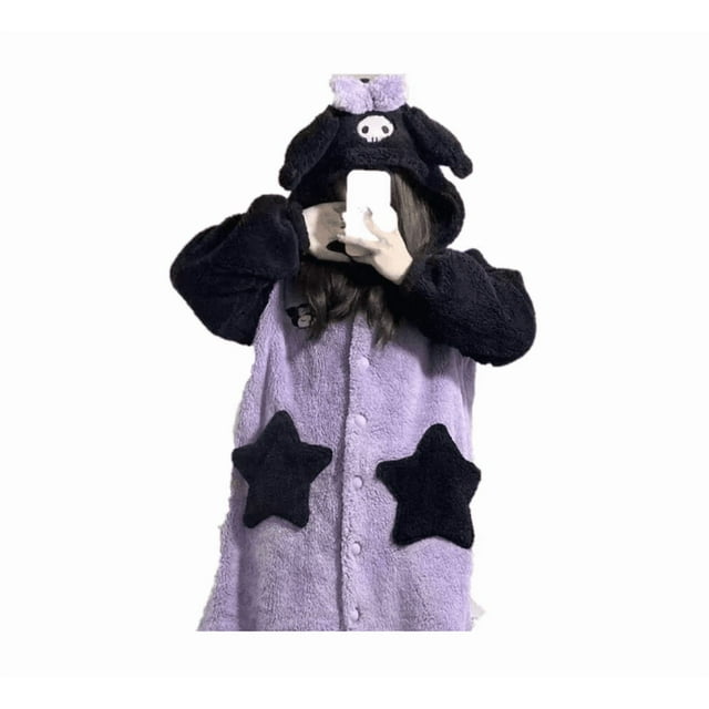 Pijama Kuromi Sweet Fashion Sencillo Algodón