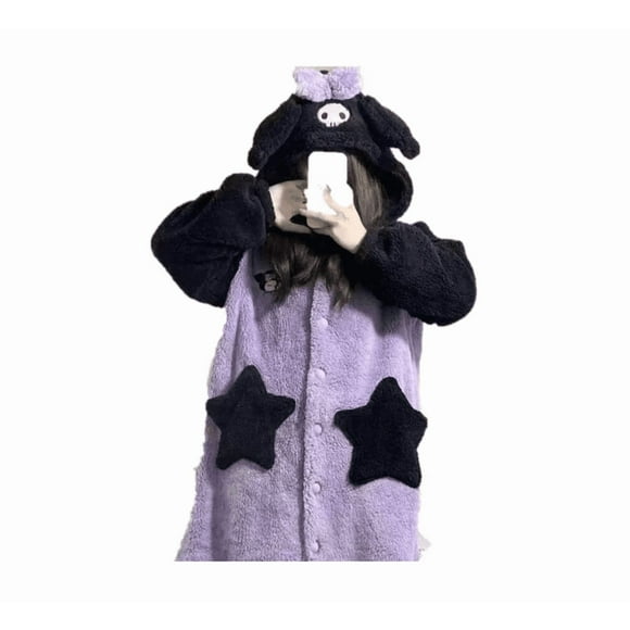 Pijama Kuromi Sweet Fashion Sencillo Algodón