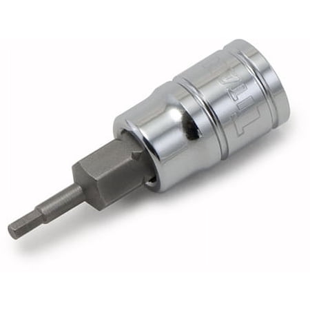 UPC: 0802090156595 | Titan Tools 15659 Hex Bit Socket 3/8  Drive 5/16  Chrome