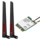 thumbnail image 4 of Tarjeta de red inalámbrica AX201NGW con antena WIFI de doble banda AC88u, Cable de conexión ipex4, 4 of 5