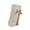 Khaki, variant on Krdevn Kids Solid Bow Rib Cotton Mid Calf Socks Size:9-12 Years