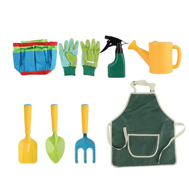 Herramientas De Jardinería Para Niños Juego De Bolsa De Herramientas Para Niños Juego De Juguetes De Playa Para Niños Niños Niñas Inevent HA043489-01