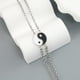 thumbnail image 4 of 1 par de pulseras de amigos a juego pulseras Yin Yang pulseras de pareja joyería de pareja, 4 of 5