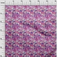 thumbnail image 2 of oneOone Cotton Poplin Pink Fabric Texture & Colorful Dots Quilting Supplies Print Sewing Fabric By The Yard 56 Inch Wide, 2 of 4