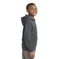thumbnail image 3 of Sport-Tek Youth Sport Wick Fleece Hooded Pullover-S (Dark Smoke Grey), 3 of 6