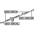 thumbnail image 2 of Febest STEERING TIE ROD END RIGHT # 2021-GRCHR OEM 05143556AC, 2 of 2