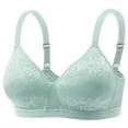 thumbnail image 3 of Babcutegg Solid Color Women' s Wire-Free Bra Comfortable Everyday Underwear for All-Day Support and Breathable Cotton Blend Fabric Size XL, 3 of 9