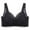 Black, variant on Everyday Bras for Women Medium Support Sports Bras for Women Women Athletic Bra 36c Sports Bra Pack Brazier for Women The Bra Womens Underwire Bras Women S Bras Breathable Sports Bra One Green 85E
