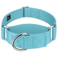 thumbnail image 3 of Country Brook Petz® 1 1/2 inch Ocean Blue Martingale Heavyduty Nylon Dog Collar, Extra Large, 3 of 6