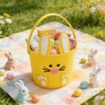 thumbnail image 7 of Msgweeeg Personalized Easter Basket Easter Stuffers Easter Decorations Non Woven Bunny Candy Bucket Egg Hunts Tote Bag Storage Basket and Gift Basket, 7 of 7