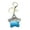 light blue whale, variant on Cartoon Pentagrams Keychain Star Shaped Keyring Adorable Floating Pendant Stylish Accessory for Bags and Keys