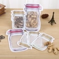 thumbnail image 2 of Food Jar Transparent Food Grade Storage Multipurpose Nuts Snacks Cookies Bag for Home, 2 of 8