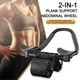 thumbnail image 1 of Rodillo De Ejercicio Abdominal Rebote automático 2 de la máquina abdominal del ejercicio de la ayuda del codo en 1 para la oficina del gimnasio, 1 of 7