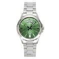 thumbnail image 1 of Casio Standard Montre pour Homme Analogique en Acier Inoxydable, Cadran Vert, Quartz MTP-1381D-3AV, 1 of 2