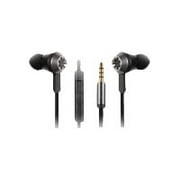 Lenovo 500 Extra Bass In-Ear Headphones, Dark Gray