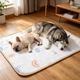 thumbnail image 7 of AuroraX Ice Silk Cooling Mat for Dogs Cats Non Gel Pressure Activated Indoor Vibrant Pet Cooling Mat for Cats Washable Dog Cooling Beds for Summer, 7 of 7