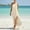 c01Beige, variant on Halter Dresses for Women Summer Elegant Solid Color Sleeveless Maxi Dress, Flowy Ruched Side Slit Swing Beach Vacation Dress Red XL