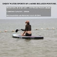 thumbnail image 5 of AISUNSS Inflatable Stand Up Paddle Board, 11ft Fishing Paddle Board with SUP Accessories, 5 of 6
