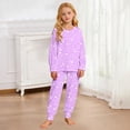 thumbnail image 2 of MEZZALL Girls Sketching And Coloring Playful Star Printed Outfit Sets Comfortable Long Sleeve Hoodie And Pants Art Activity Wear Festive Casual Outfit Sets Kids Holiday Gatherings, 2 of 6