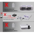 thumbnail image 3 of Paquete de 2 mandos inalámbricos USB ZAMPAM de 2,4 GHz, compatibles con juegos de SNES y Nintendo Switch. Gamepad USB retro para Windows, Mac, Linux, Raspberry Pi y RetroPie. Diseño clásico, listo par, 3 of 6