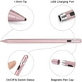 thumbnail image 4 of Active Stylus Pen Digital for Samsung Galaxy A15 5G/A24/A25 5G/A34 5G/A35 5G/A54 5G/A55 5G - Capacitive Touch Rechargeable Palm Rejection, 4 of 7