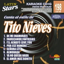 Karaoke Latin Stars 198  Tito Nieves