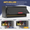 thumbnail image 6 of 31.5" Metal Wall Cabinet,Garage Wall Cabinet with Up-Flip Door,Wall Mounted Garage Cabinets,Floating Tool Cabinet for Basement,Kitchen,Warehouse Assembly Required, 6 of 9