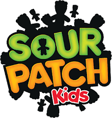 (4 pack) SOUR PATCH KIDS ASSORTED FAT FREE SOFT CANDY 2 OZ