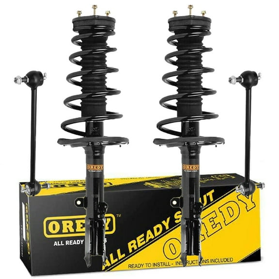 OREDY 4PC Rear Struts & Sway Bar Links Kit for 2006-2012 Toyota Avalon 2007-2011 Camry 2007-2012 Lexus ES350-172309 172310 K750011