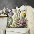 thumbnail image 2 of Spring Throw Pillow Flower Decorative Throw Pillow Cases Cushion for Sofa, 2 of 5