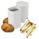 thumbnail image 1 of Fiudx Cortador de Patatas, Cortador de Patatas Fritas, Cortador de Verduras Fácil de Limpiar, Base Antideslizante, Uso Seguro, Papas Fritas Caseras, Versátil para Cocina o Restaurante, Blanco, Tamaño, 1 of 6