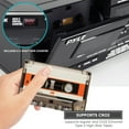 thumbnail image 5 of PYLE PT649D - Dual Cassette Deck - Double Cassette Tape System for Audio Mixtape Recording, CrO2 Tape Selector, High-Speed Dubbing, Rack Mount, 5 of 6