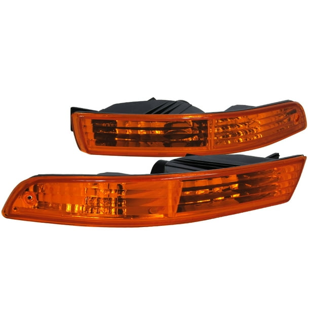 SpecD Tuning Bumper Lights for 19941997 Acura Integra Turn Signal Lamps Left + Right Pair