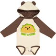thumbnail image 3 of Inktastic Taco Bout a Cutie Cute Taco Pun Boys or Girls Long Sleeve Baby Bodysuit, 3 of 5