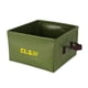 thumbnail image 2 of Bolsa de almacenamiento de agua ligera, duradera, plegable, portátil, resistente al agua, cuadrada Verde Cola Cubo portátil, 2 of 7
