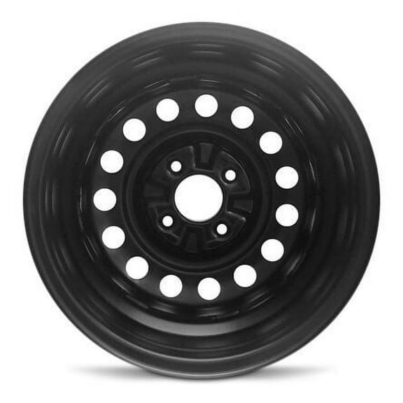 New Wheel For 2003-2006 Nissan Sentra 15 Inch Black Steel Rim