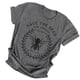 thumbnail image 4 of Sonducket Camiseta de manga corta informal con estampado de abeja de talla grande para mujer Prendas para la parte del cuerpo Gris oscuro 3XL Sonducket AP002565-10, 4 of 6