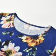 thumbnail image 4 of Todaioua Maternity Dresses for Women 2024 Short Sleeve Floral Print Nursing Dress for Breastfeeding Casual, 4 of 8